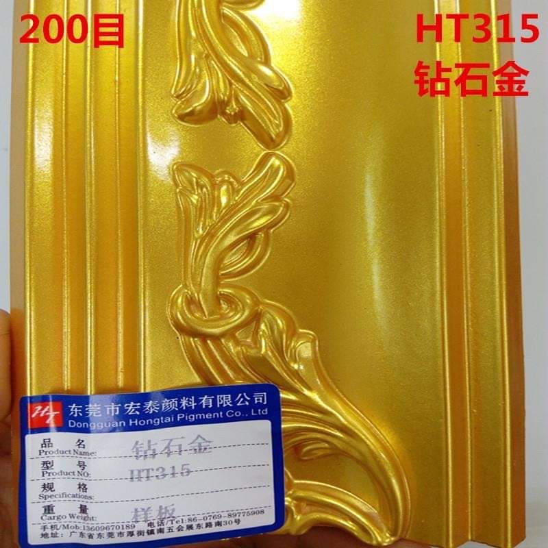 Nhũ vàng cao cấp dùng cho vẽ nhũ phào chỉ, thạch cao, trang trí nhà cửa như dát vàng