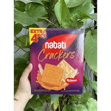 Bánh Quy Giòn Phô Mai Nabati Richeese Cheese Crackers (Hộp 240g)