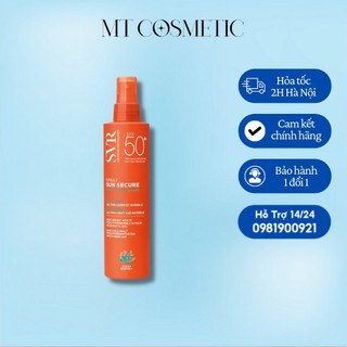 Chống nắng dạng xịt svr sun secure spray spf50+ 200ml