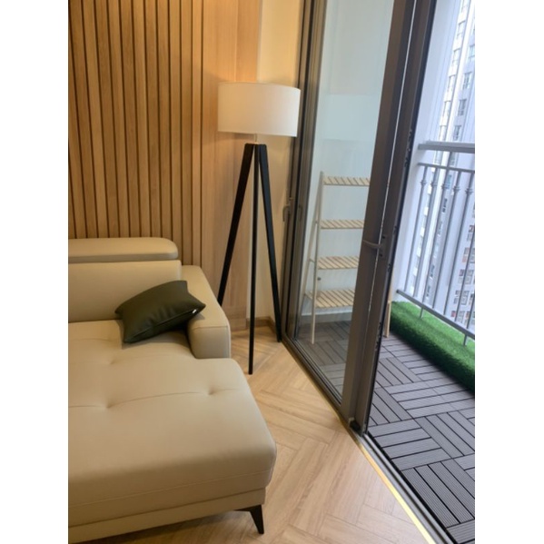 Đèn sàn gỗ tự nhiên hiện đại- thân thiện môi trường- trang trí phòng khách, home stay