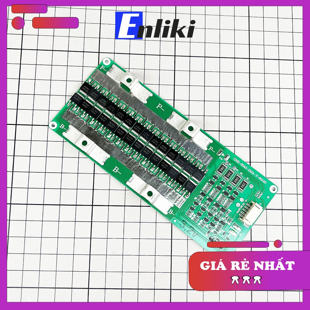 4S 150A Mạch Bảo Vệ Pin BMS  3.2V 28 MOSFET