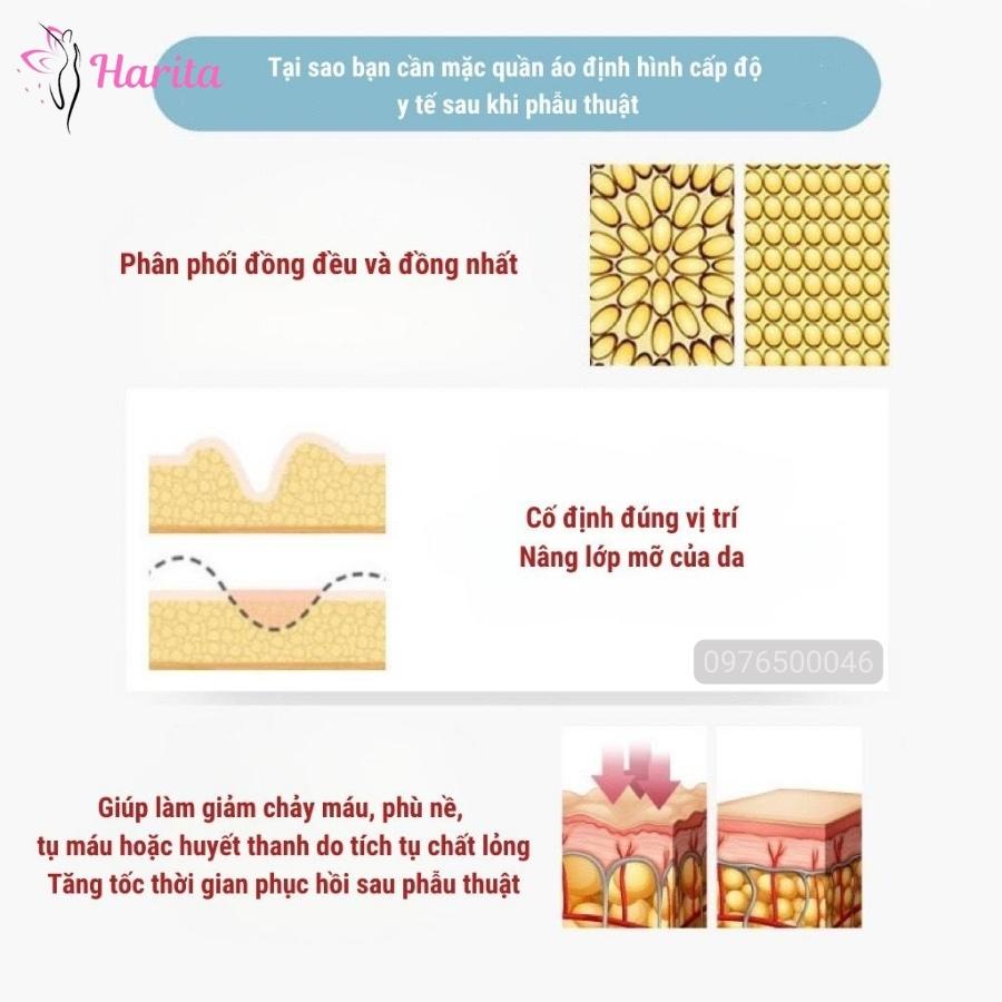 Áo định hình ngực sau phẫu thuật ngực Harita cao cấp xuất Nhật