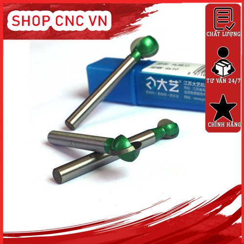 Mũi mài khoét gỗ cốt 6mm mũi khoan gỗ cán dài 5cm hoặc 8cm mài dũa cầm tay, khoét sáo diều, điêu khắc phá thô gỗ đủ size
