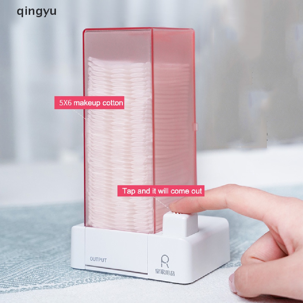 Hộp Đựng Bông Tẩy Trang Tự Động Chống Bụi