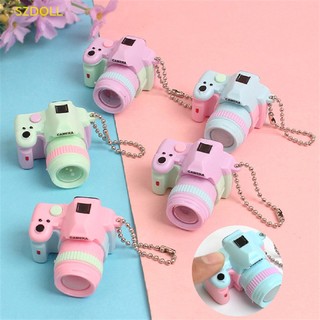 1 móc khóa hình máy ảnh hoạt hình mini dễ thương