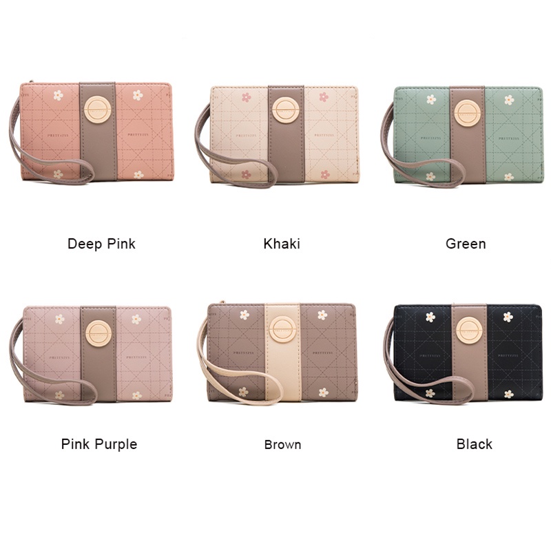 Ví Gấp Cỡ Vừa Đa Năng Thời Trang Cho Nữ