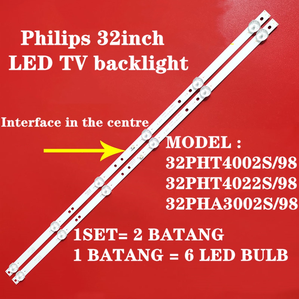 32pht4022s / 98 32pht4002s / 98 Thích hợp cho / 32pha3002s / 98 Philips 32 inch LED TV dải đèn nền 3