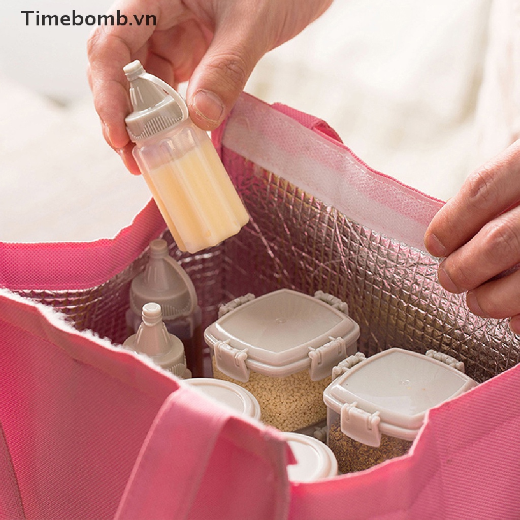 Bộ 3 Chai Bóp Mini Dùng Đựng Salad / Đồ Nướng Bbq Ngoài Trời