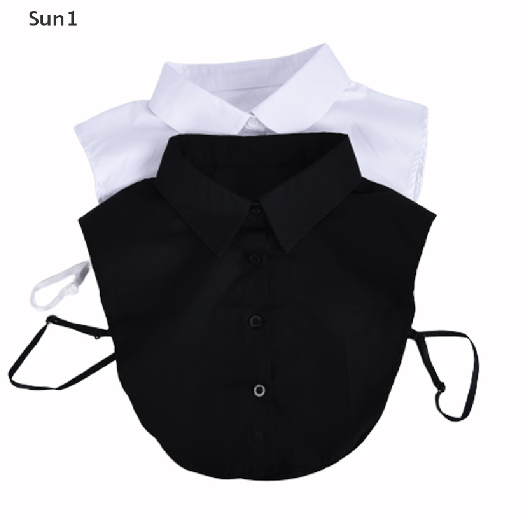 Sun1 > Áo Sơ Mi Giả Có Thể Tháo Rời Phong Cách Cổ Điển Cho Nam / Nữ