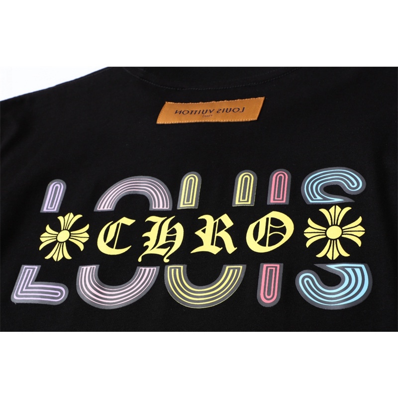 Áo Thun Cotton Ngắn Tay In Chữ Sanskrit Cá Tính Cho Nam Nữ