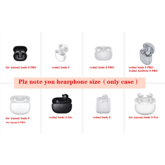 Vỏ Bảo Vệ Hộp Sạc Tai Nghe xiaomi redmi Buds 4 redmi buds4 pro Bằng Silicon Họa Tiết Hoạt Hình Chú Thỏ / Phi Hành Gia Dễ Thương