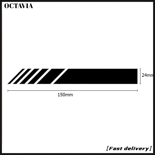 Miếng Dán Trang Trí Gương Chiếu Hậu Xe Hơi Thông Dụng