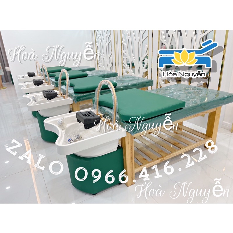 Giường Gội Đầu Dưỡng Sinh 2in1