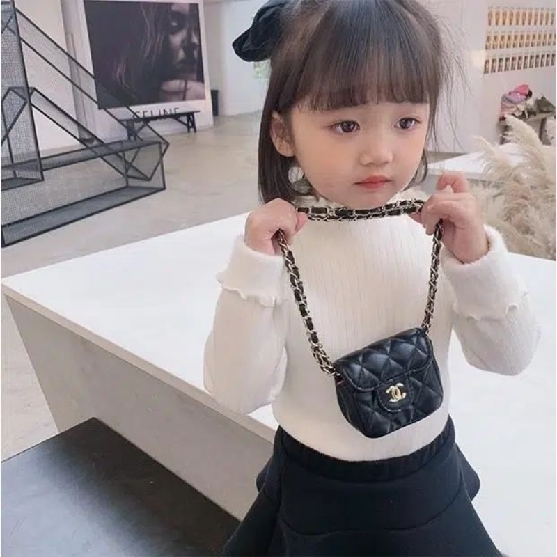 Áo Thun Dài Tay Vải Lông Dày Thời Trang Thu Đông Mới Cho Bé Gái
