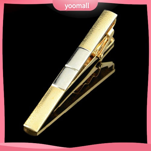 Bộ Kẹp Cà Vạt Mạ Vàng / Bạc Thời Trang Công Sở Cho Nam