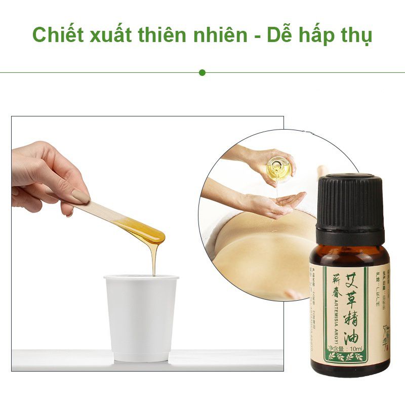 Dầu ngải cứu massage body AIQI đả thông kinh lạc, cạo gió massage