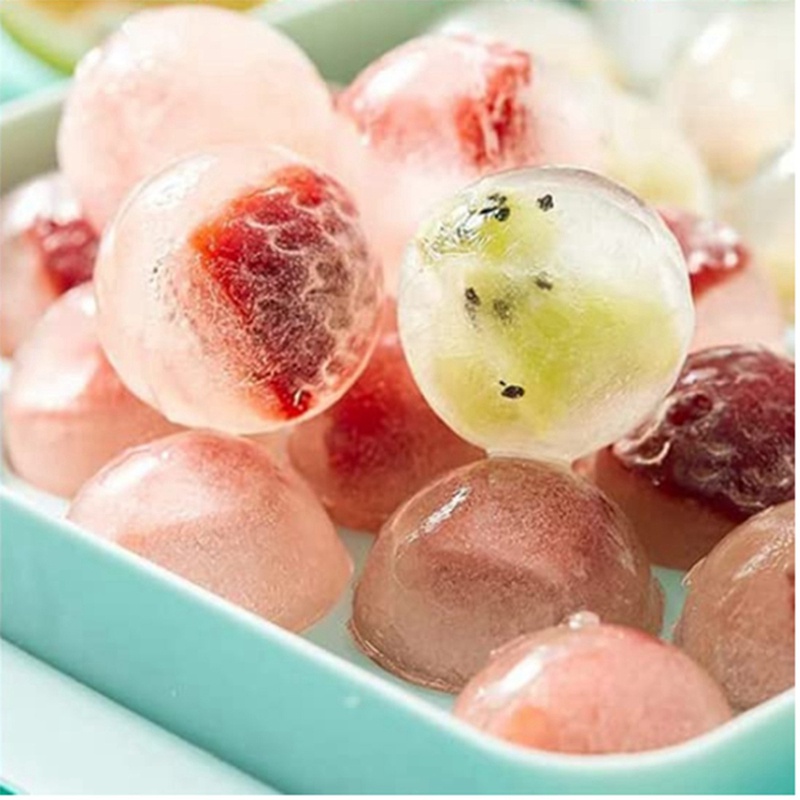 1 Bộ Khuôn Silicone Làm Đá 32 Ngăn An Toàn