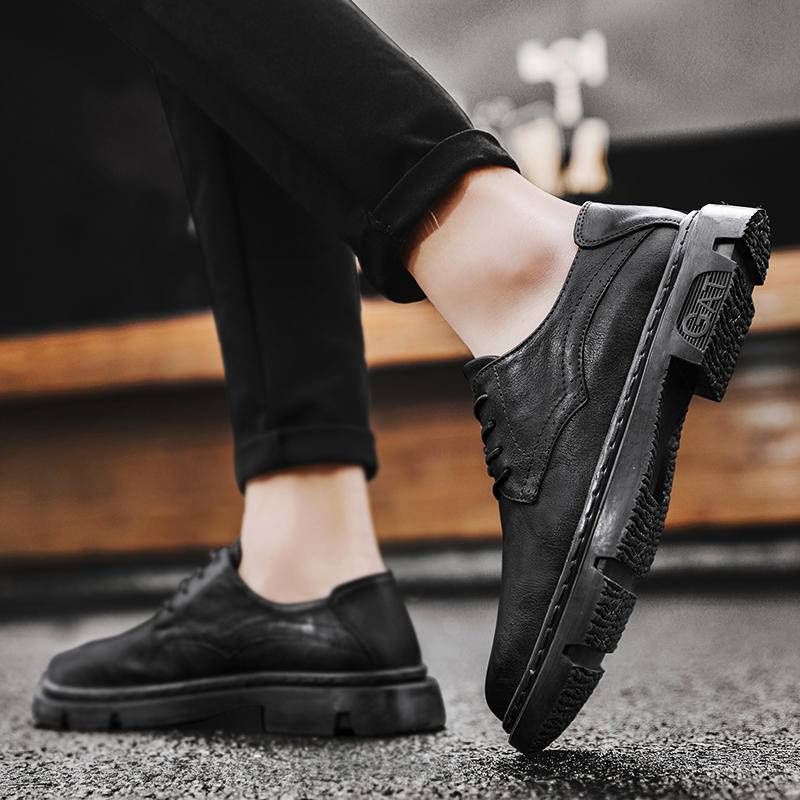 Size Lớn 39-46 giày chính hãng giày tây nam giày tây nam giày da nam công sở giày tây Da bò giày nam giày dép nam