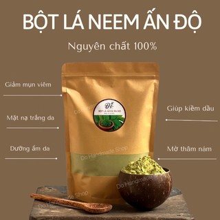 500g ; 1KG Bột Lá Neem Ấn Độ Handmade Nguyên Chất 100%