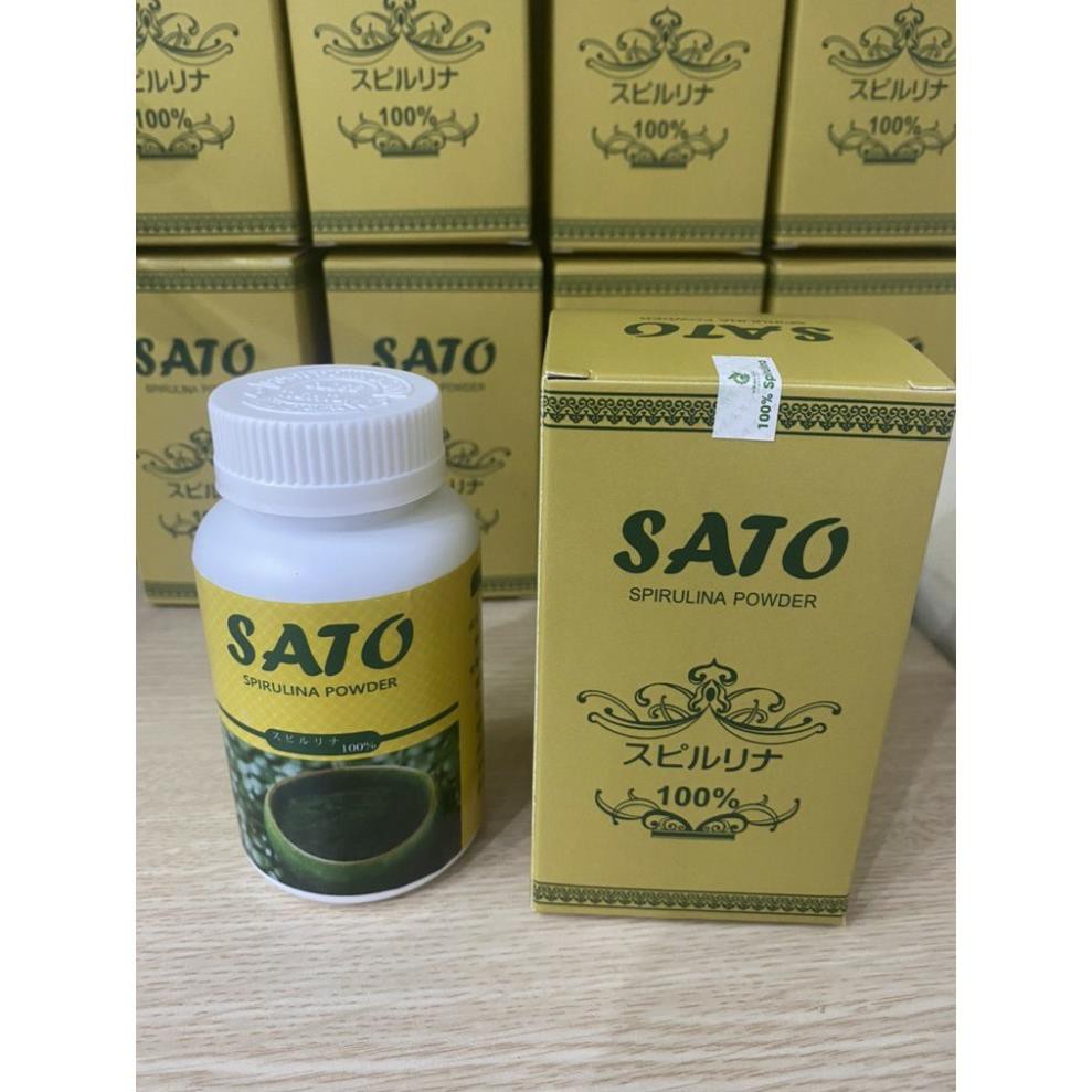 Tảo Bột Sato - Tảo Vĩnh An Dưỡng Da Làm Trắng Da