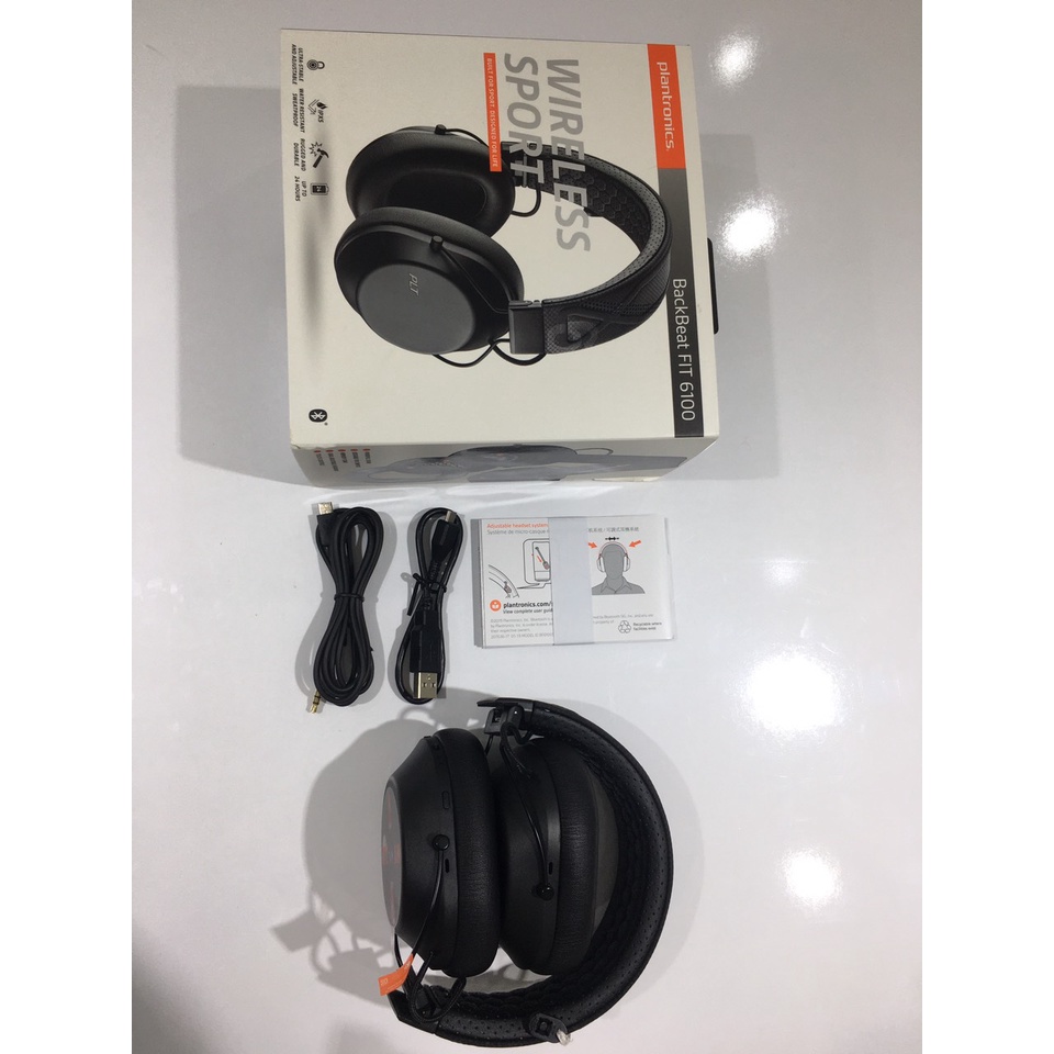Tai nghe Bluetooth trùm đầu Plantronics Backbeat Fit 6100 hãng