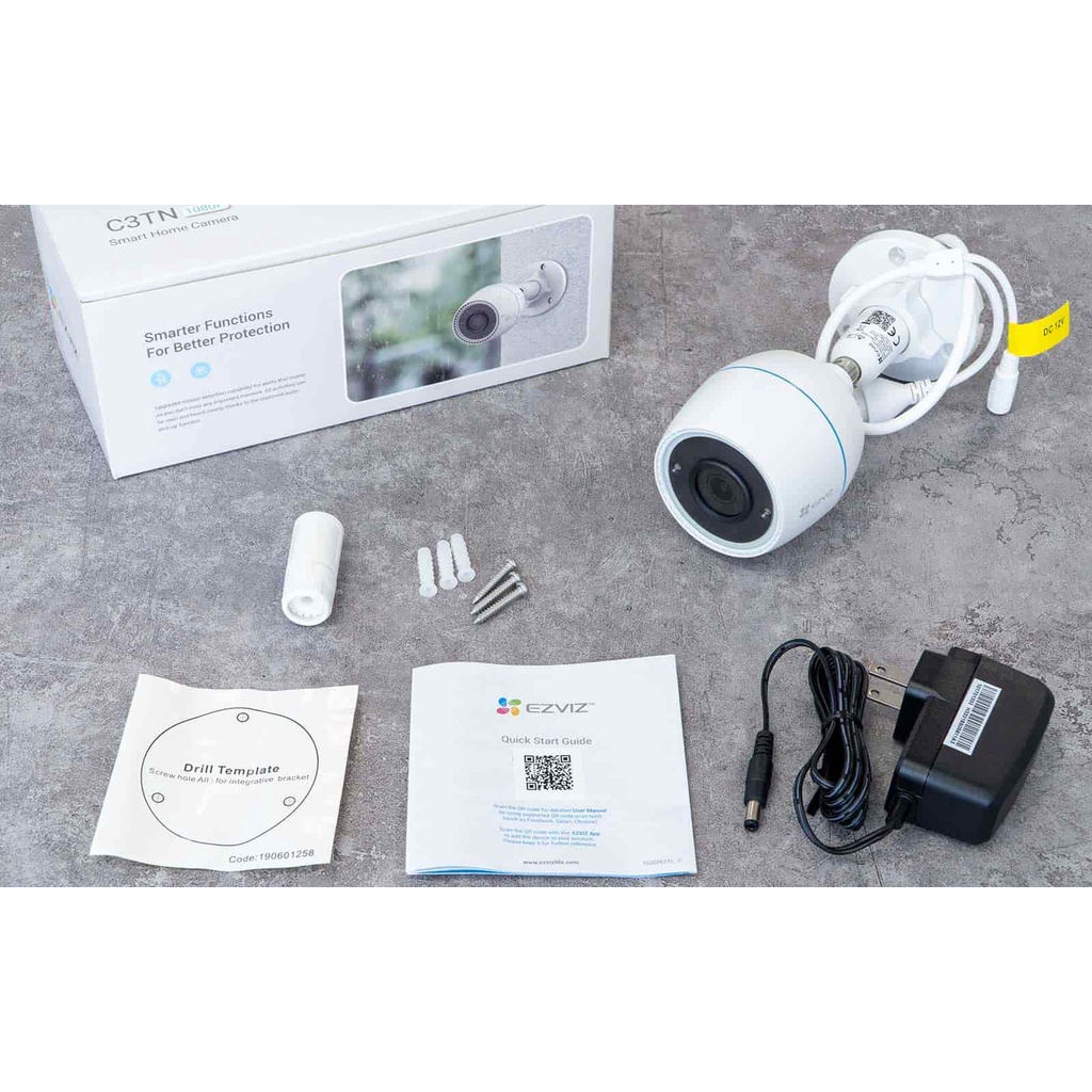 Camera wifi không dây ngoài trời Ezviz H3 3K 5M C3W Pro 4M H3C C3TN C3WN 2MP -Hàng chính hãng bảo hành 2 năm | BigBuy360 - bigbuy360.vn