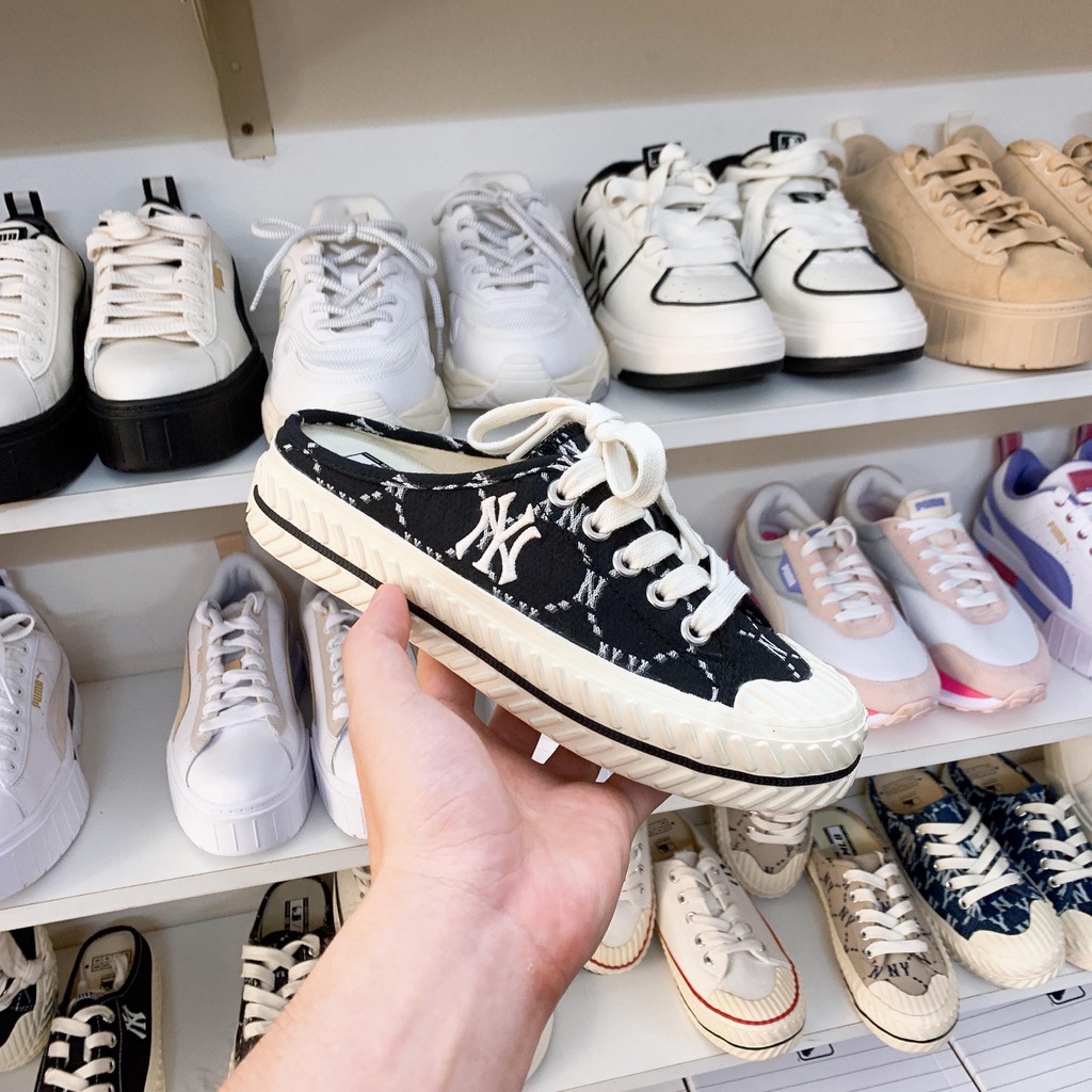 Giày thể thao Sneaker MLB Mule Đạp Gót Playball Origin AUTHENTIC