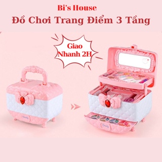 Đồ chơi trang điểm cho bé gái 3 tầng Bi s House