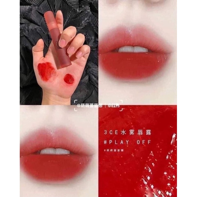 Son Kem 3CE Blur Water Tint Sepia Laydown