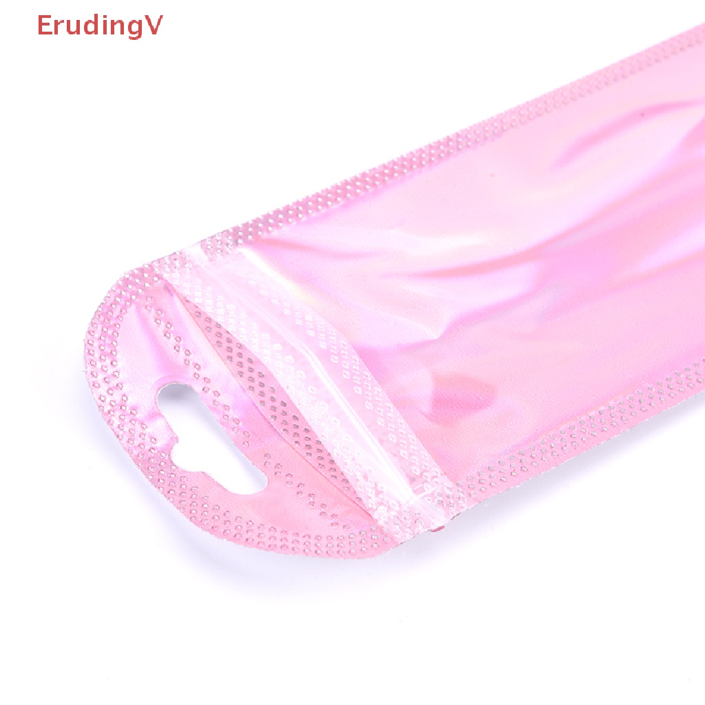 [ErudingV] Set 50 Túi Đựng Mỹ Phẩm Phẳng Mini 4 Kiểu Màu Laser