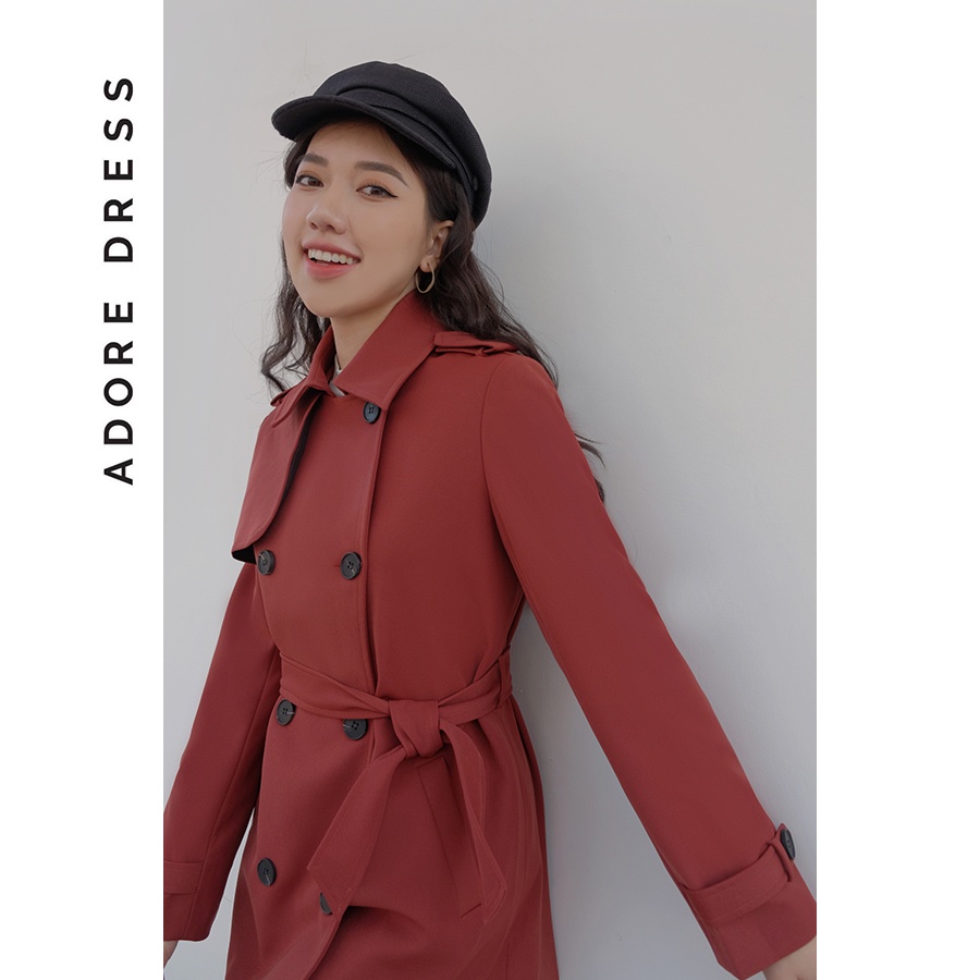 Áo khoác trench coat lửng 4 màu 2LTC2001 ADORE DRESS