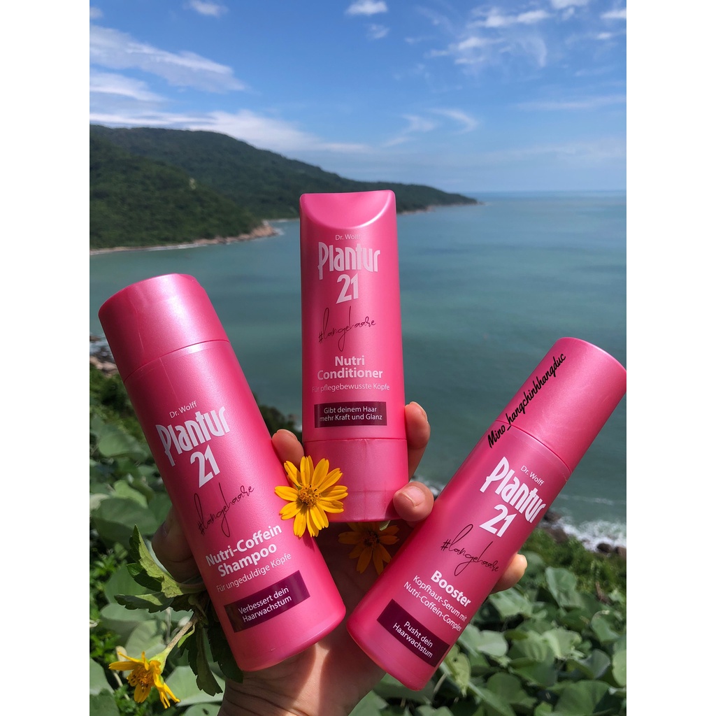 Plantur 21 Bộ dầu gội - dầu xã - Serum kích thích mọc tóc chỉ sau 1 bộ
