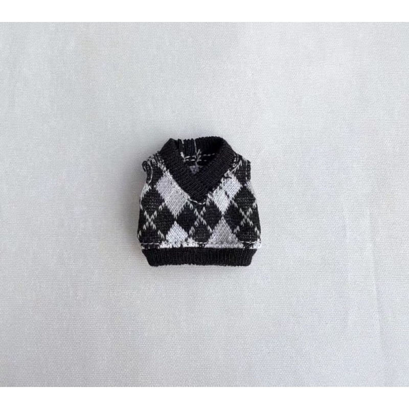 Áo gile cho búp bê ob11, nendoll