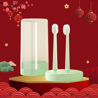 Set rơ lưỡi cho bé bàn chải đánh răng silicon an toàn vệ sinh cho bé 0 1 2 tuổi