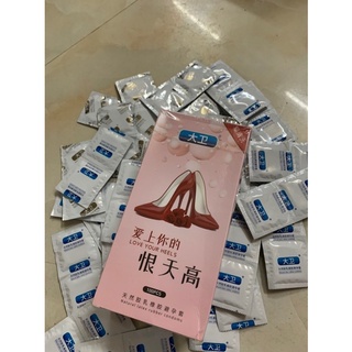 Bao cao su siêu mỏng BCS Đôi guốc Hộp 100 chiếc ôm khít nhiều nước bôi trơn kéo dài thời gian Men.69