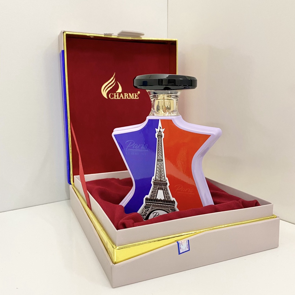 Nước hoa nữ cao cấp, Charme N0.1 Paris, lưu hương lâu, đầy bí ẩn, dịu dàng và lôi cuốn, thanh lịch, 100ml