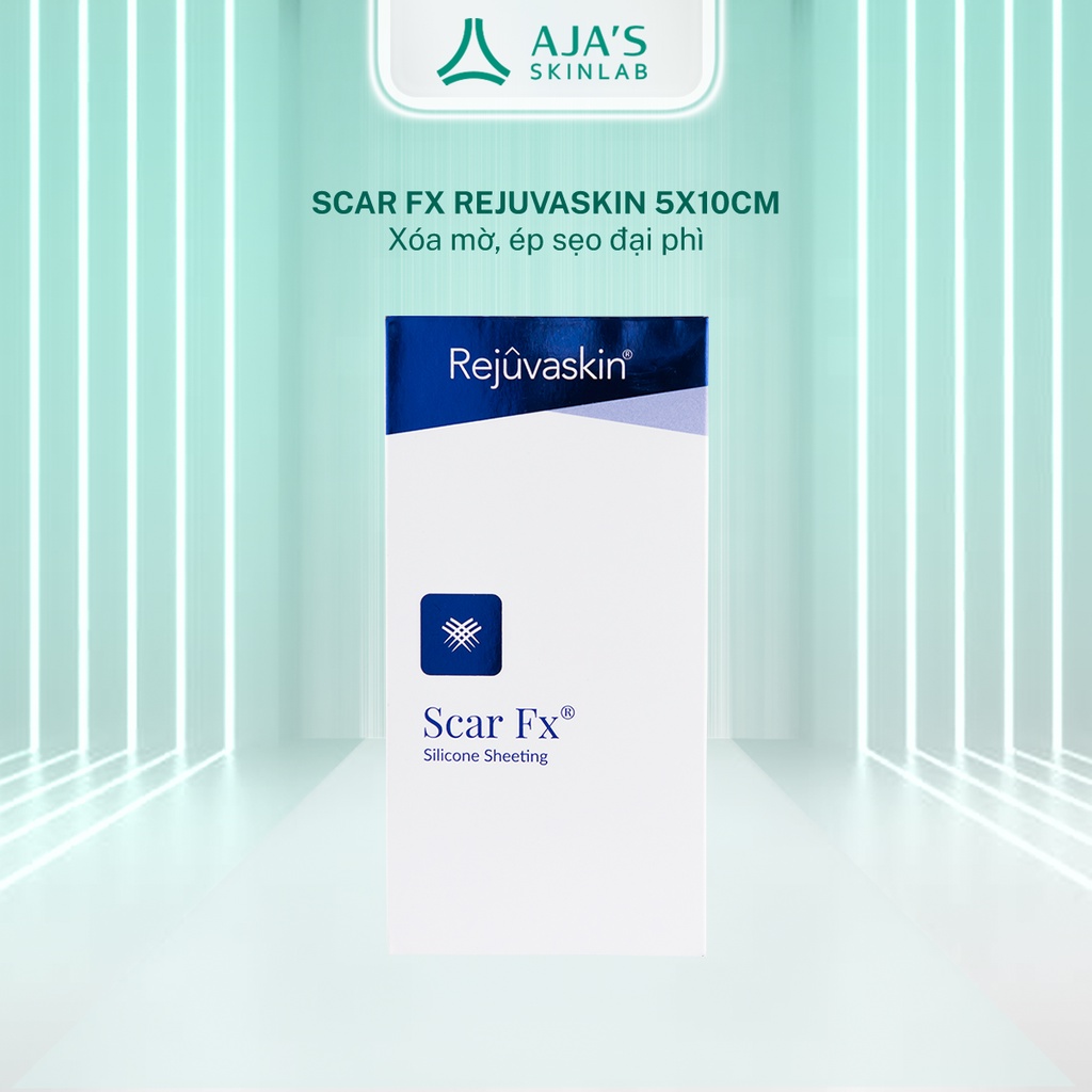 Miếng dán xóa mờ sẹo phì đại Scar FX REJUVASKIN 5x10cm - AJA'S SKINLAB