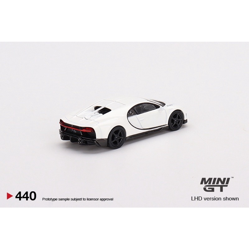 Hobby Store xe mô hình MiniGT #440 Bugatti Chiron Super Sport White