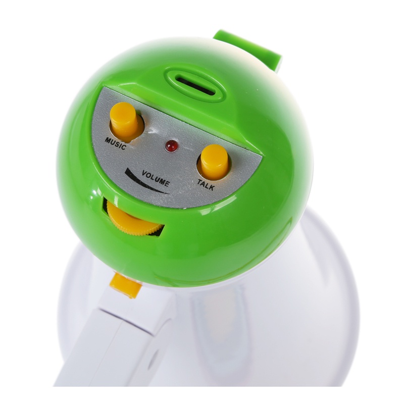 Loa Megaphone Mạnh Mẽ Có Còi Và Nút Điều Chỉnh Âm Lượng