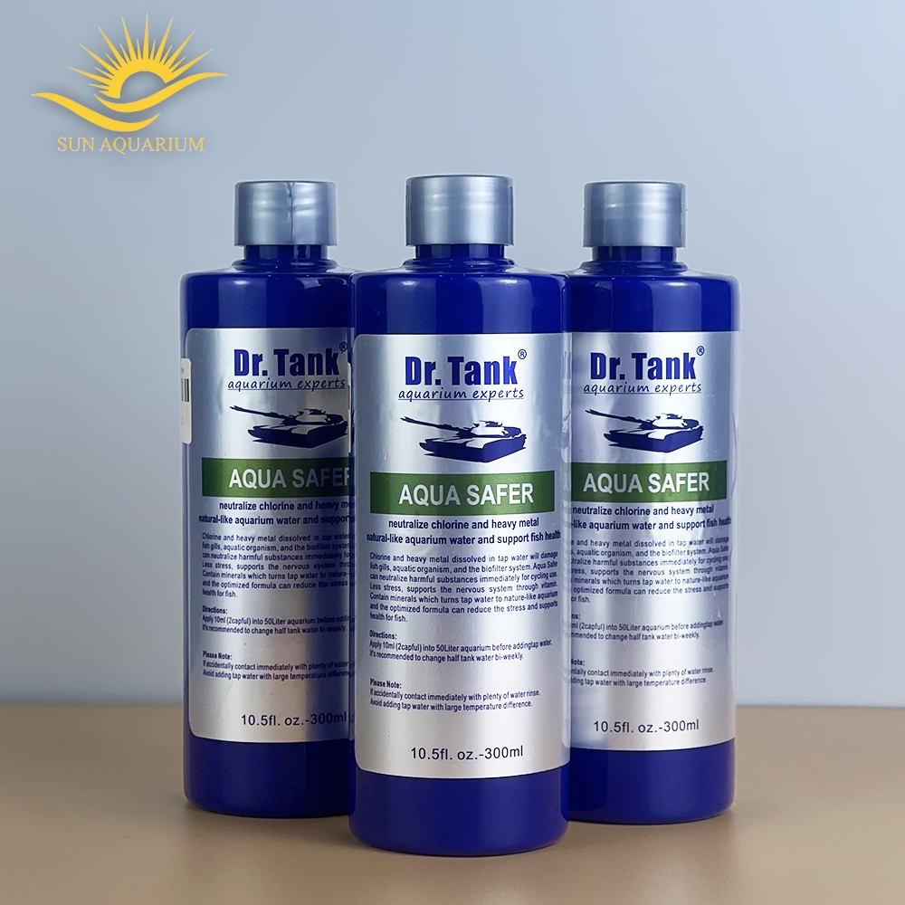 DR.Tank AQUA SAFER loại bỏ clo và ổn định PH cho bể thủy sinh