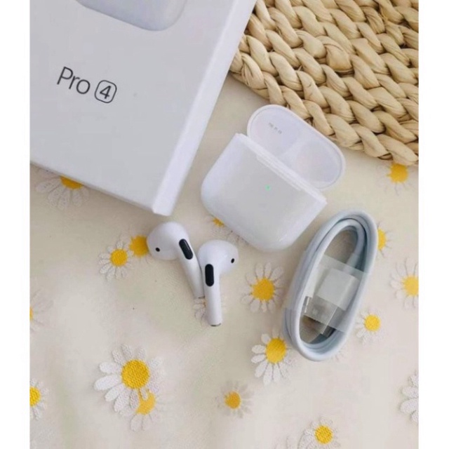 Tai Nghe Bluetooth 5.0 Không Dây Mini Pro4 Tws ứng dụng giành cho laptop - máy tính cá nhân - booboo.shop01