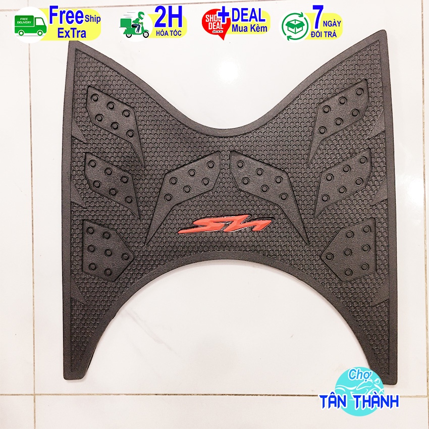 Thảm lót để chân xe Sh Việt năm 2020-2021-2022 dòng 125i 150i, tấm trải sàn thảm gác chân cao su No 155