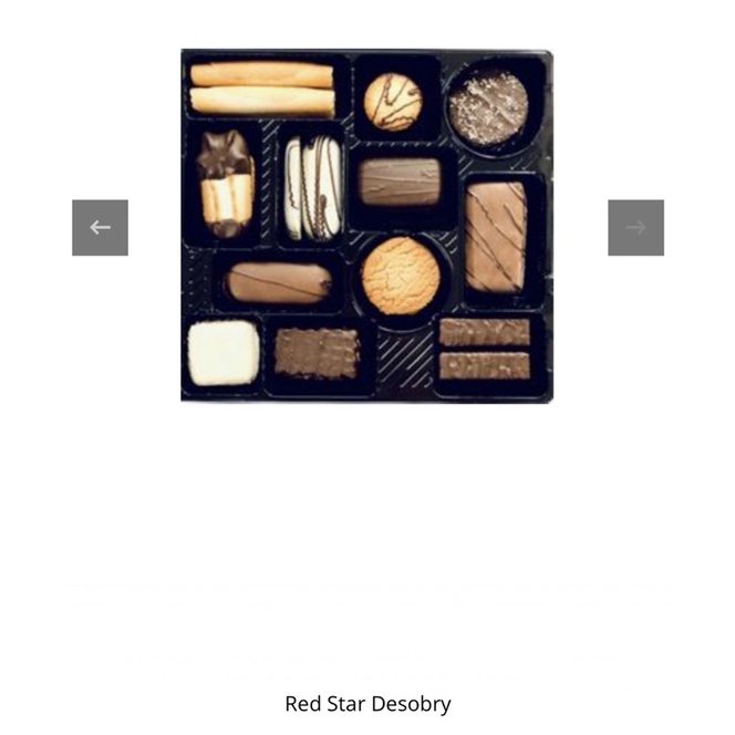 Bánh Quy Chocolate Desobry Luxury Belgian