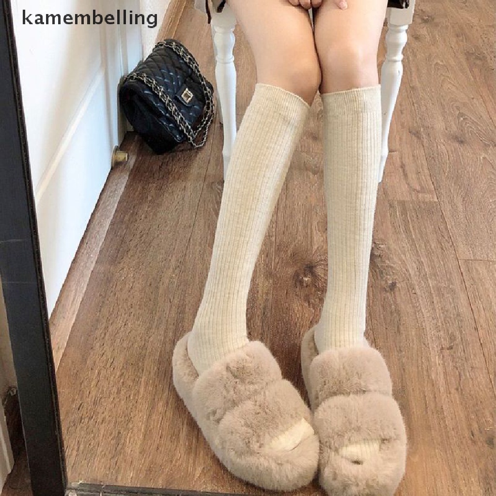 Vớ Lửng Họa Tiết Sọc Ngang Phong Cách Nhật Bản Dành Cho Nữ