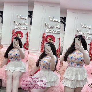 Bigsize áo gấu cute croptop taobao