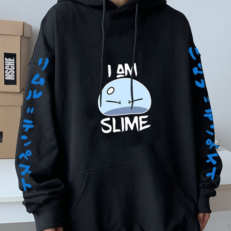 💥HOT💥 Áo Hoodie In Hình Anime Tensei Shitara Slime Datta Ken Rimuru Tempest Thời Trang Đường Phố Cho