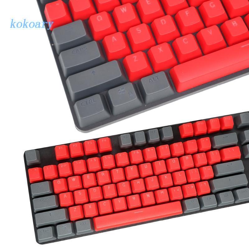Bộ 104 Nút Bàn Phím Cơ Chơi Game Bằng Nhựa ABS Có Đèn Nền DIY