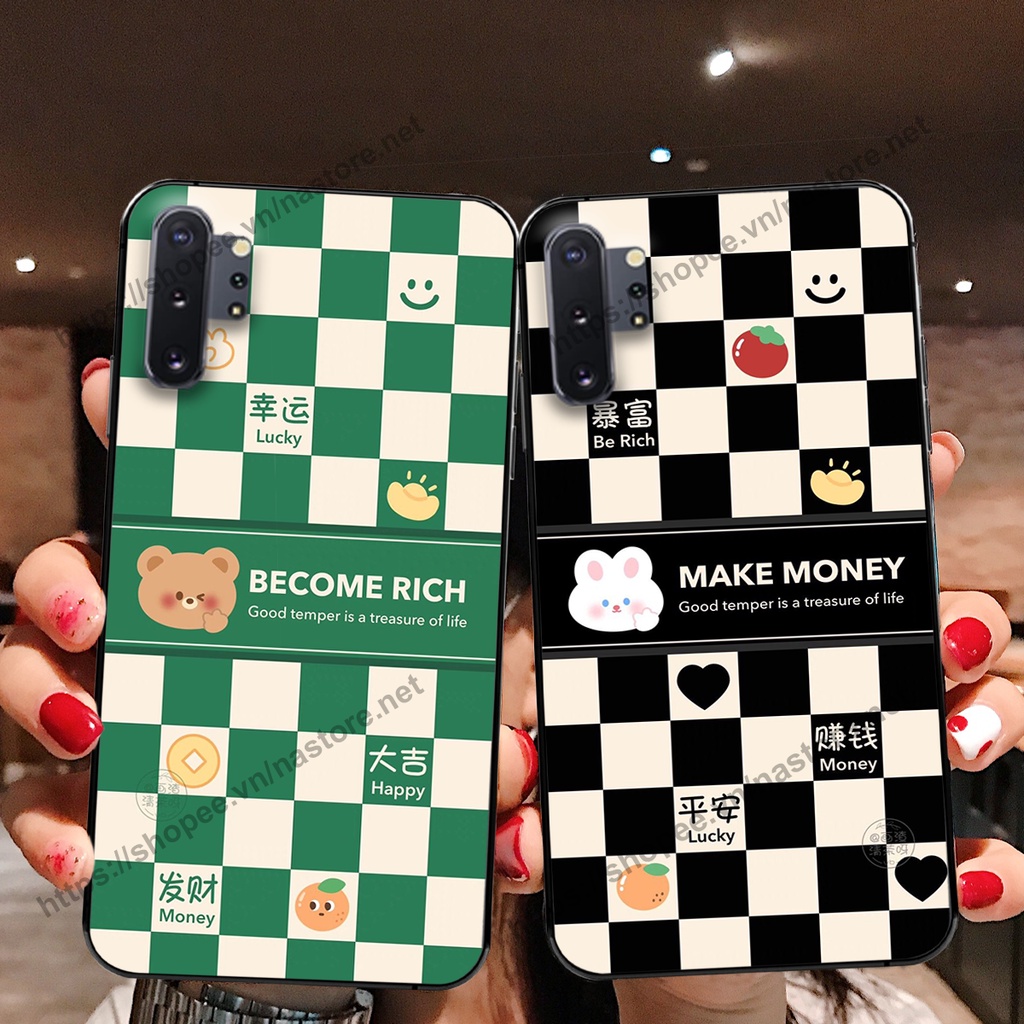 Ốp lưng Samsung Note 10 / Note 10 Plus / Note 10+ mẫu gấu hoạt hình mới nhất 2023 cute giá rẻ