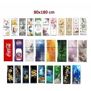 DECAL DÁN TỦ LẠNH KHỔ ( 80x180 ) cm - TỔNG HỢP CÁC MẪU DECAL TRANG TRÍ NỘI THẤT