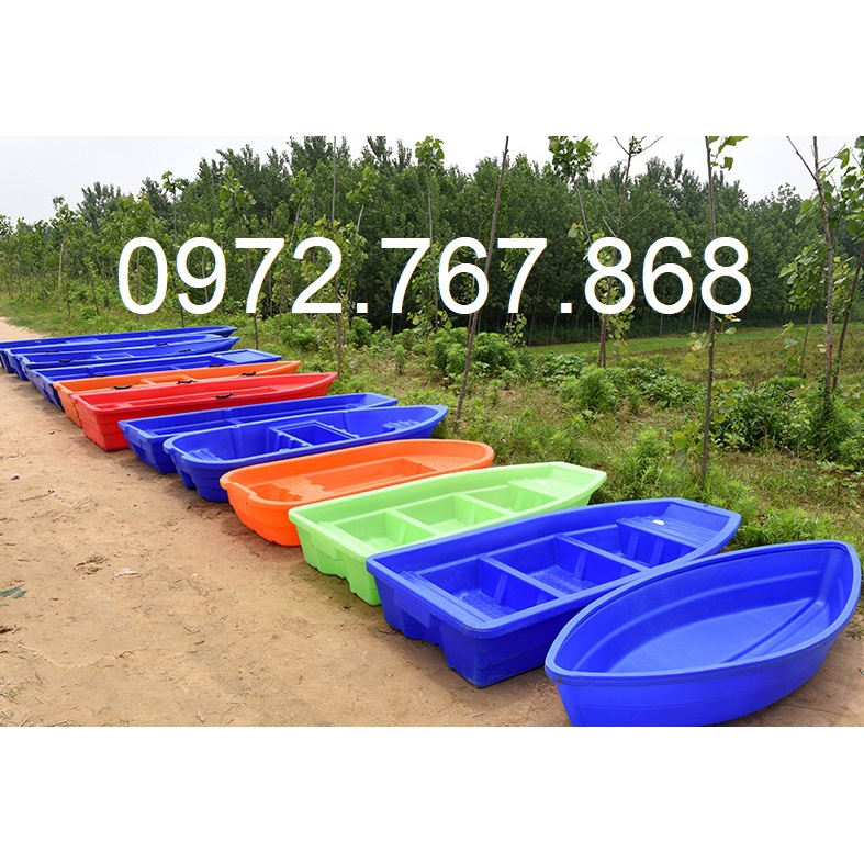 Thuyền Nhựa PE270, Dài 2.7m, Rộng 1.2m, Cao 0.35m